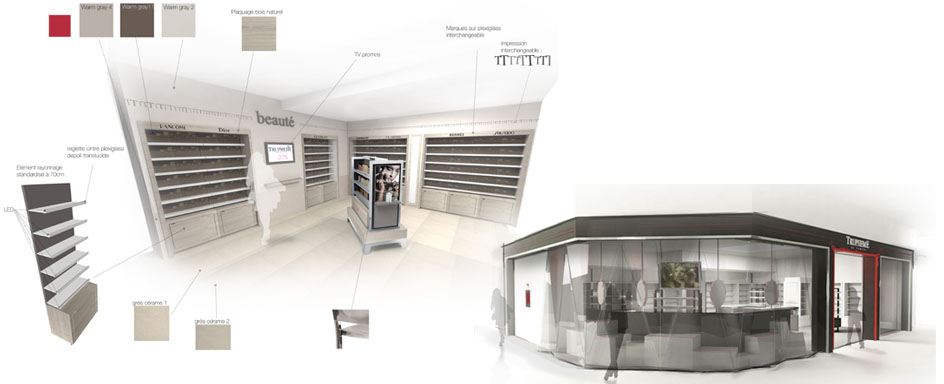 intérieur commerce Aix en provence