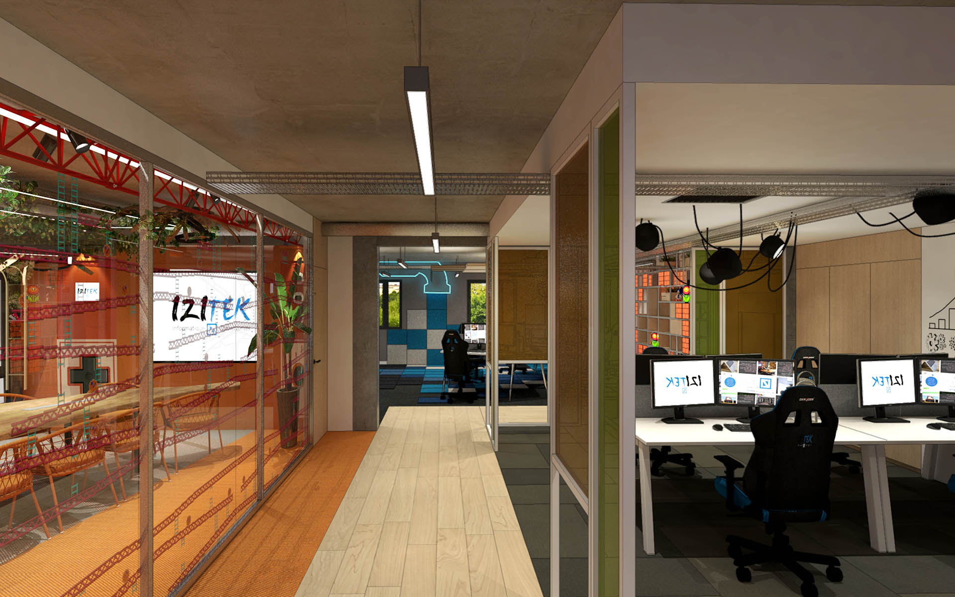 Izitek bureaux aiguilles